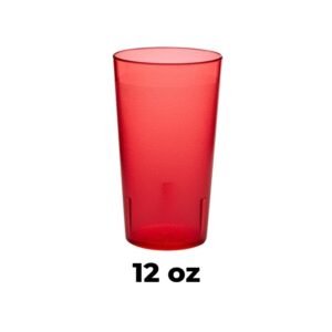 Thunder Group - Red Tumbler, 12 oz, 6 Ct