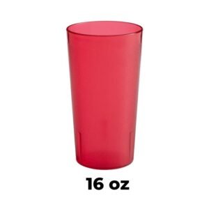 Thunder Group - Clear Tumbler, 16 oz, 6 Ct