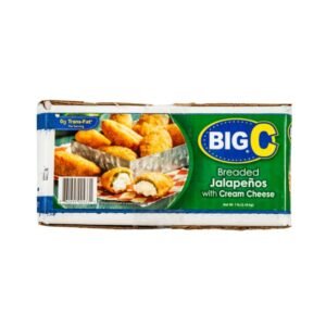 Frozen Big C - Jalapeno Peppers w/ Cream Cheese - 7lb Box