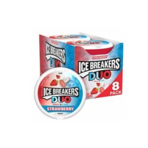 Ice Breakers - Duo Strawberry Mints - 8/1.3 oz
