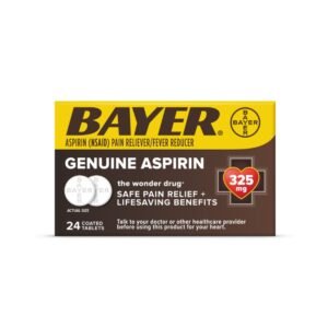 Bayer - Original Tablets Genuine aspirine 20/2Ct