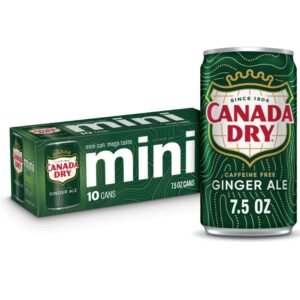 Canada Dry - Ginger Ale mini Cans 10/7.5 oz