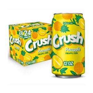 Crush- Pineapple Soda - 24/12 oz cans
