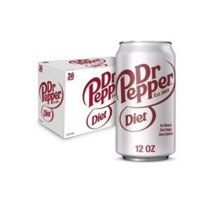 Diet Dr. pepper 36/12 Oz