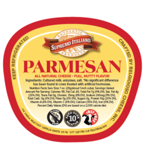 Supremo Italiano - Parmesan 1/2 Wheel Raw & Wedge Aprox 14#