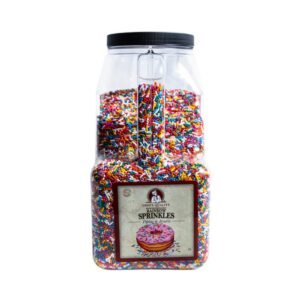 Chef's Quality - Rainbow Sprinkles - 7 lb Jar