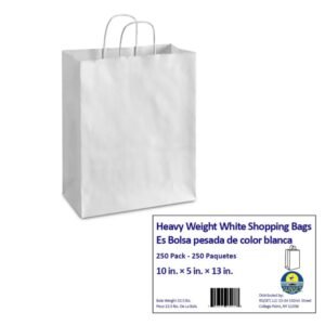 Sunset - White Paper Shopping Bag - 10X5X13 250/Bundle