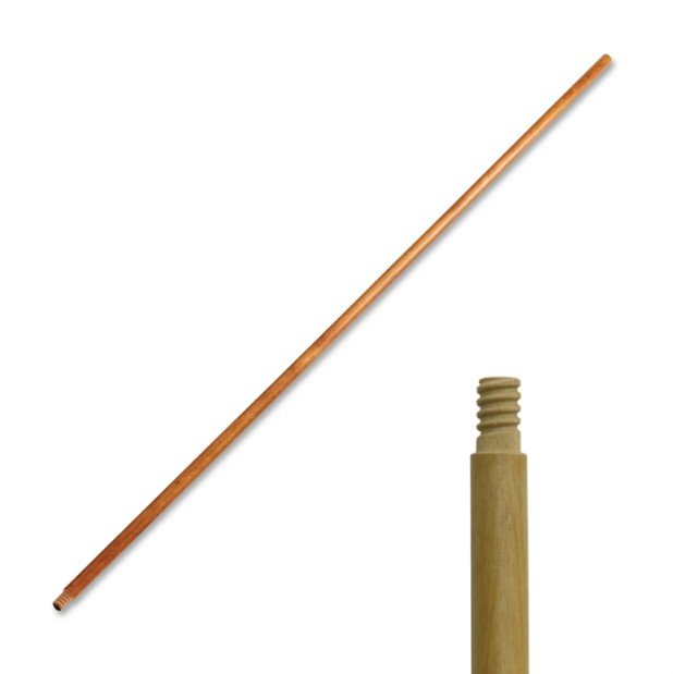 O-Cedar – 60in Wood Threaded Broom – 1Ct