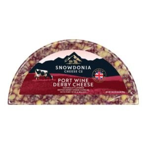 Snowdonia Port Wine Derby Cheese 2-2.2lb