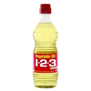 123 Vegetable Oil - 24/16.9 oz Bottle