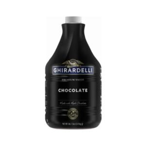 Ghirardelli - Black Label Chocolate Sauce Pump Bottle - 83.3oz