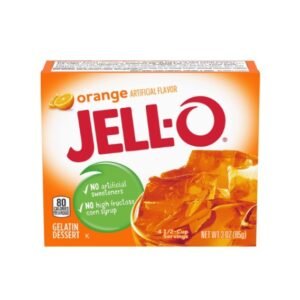 Jell-O - Instant Powdered Gelatin Dessert - Orange 24/3 oz