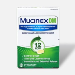 Mucinex DM  Tab 20/2 Ct