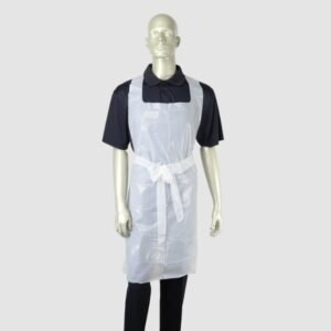 White PE Apron 28X46 100 CT