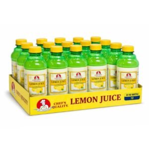 Chef's Quality - Lemon Juice - 12/ 32 oz Bottle