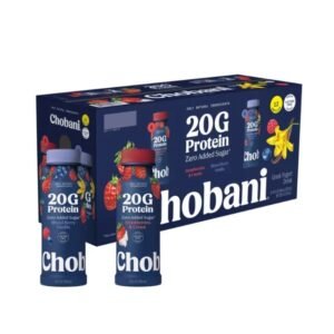 Chobani - 20 Protein Low-fat Greek yogurt drink Variety Pack 12/10oz